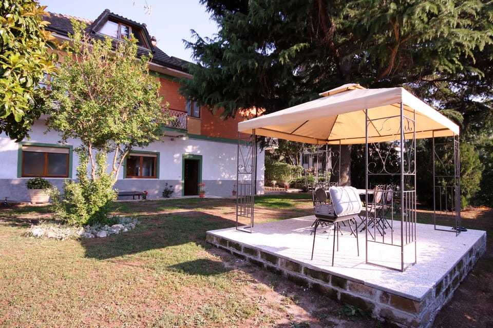 The entrance with Gazebo