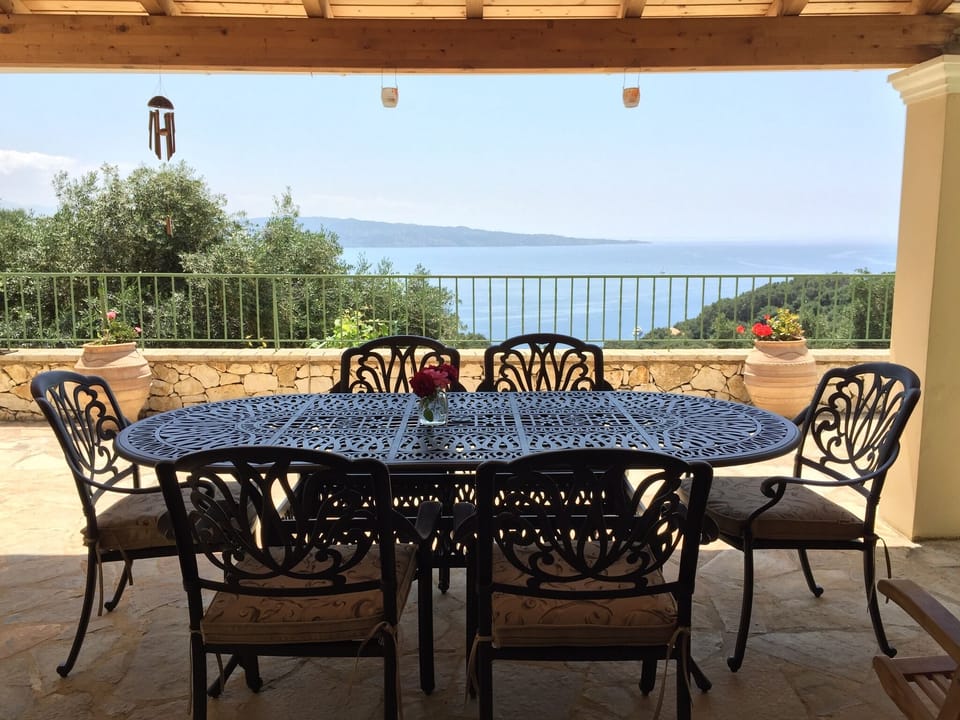Outside dining area 
