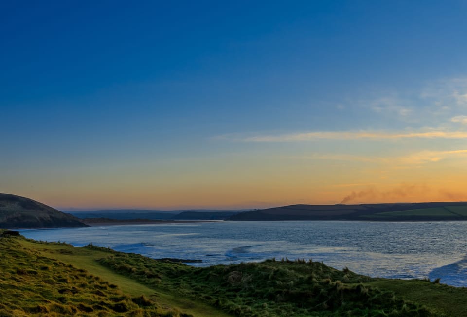 There's nothing better than a Cornish coast at sunset