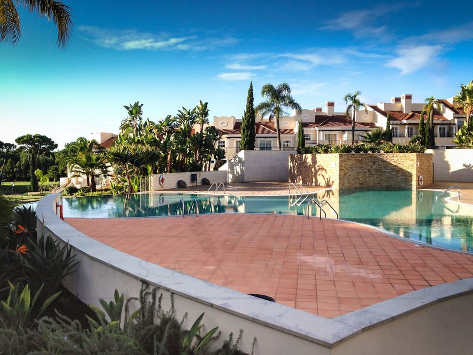 Another outside pool area