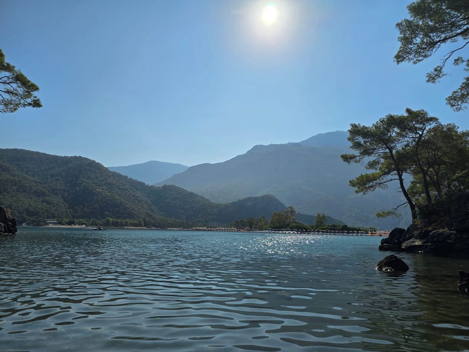 Early morning view of the lagoon in Olu Deniz 