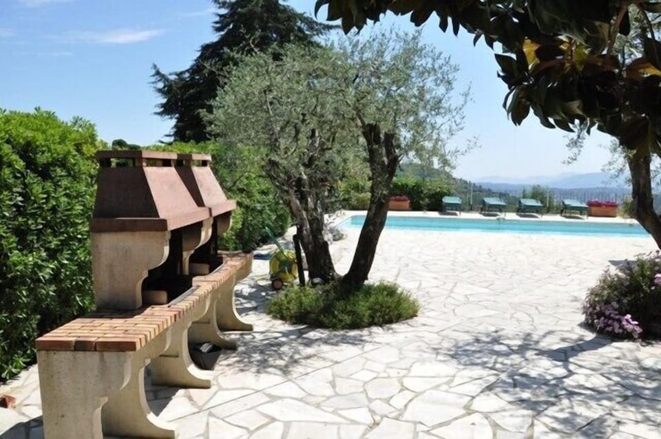 BBQ and pool terrace