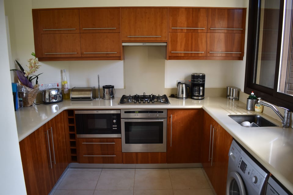 inside kitchen