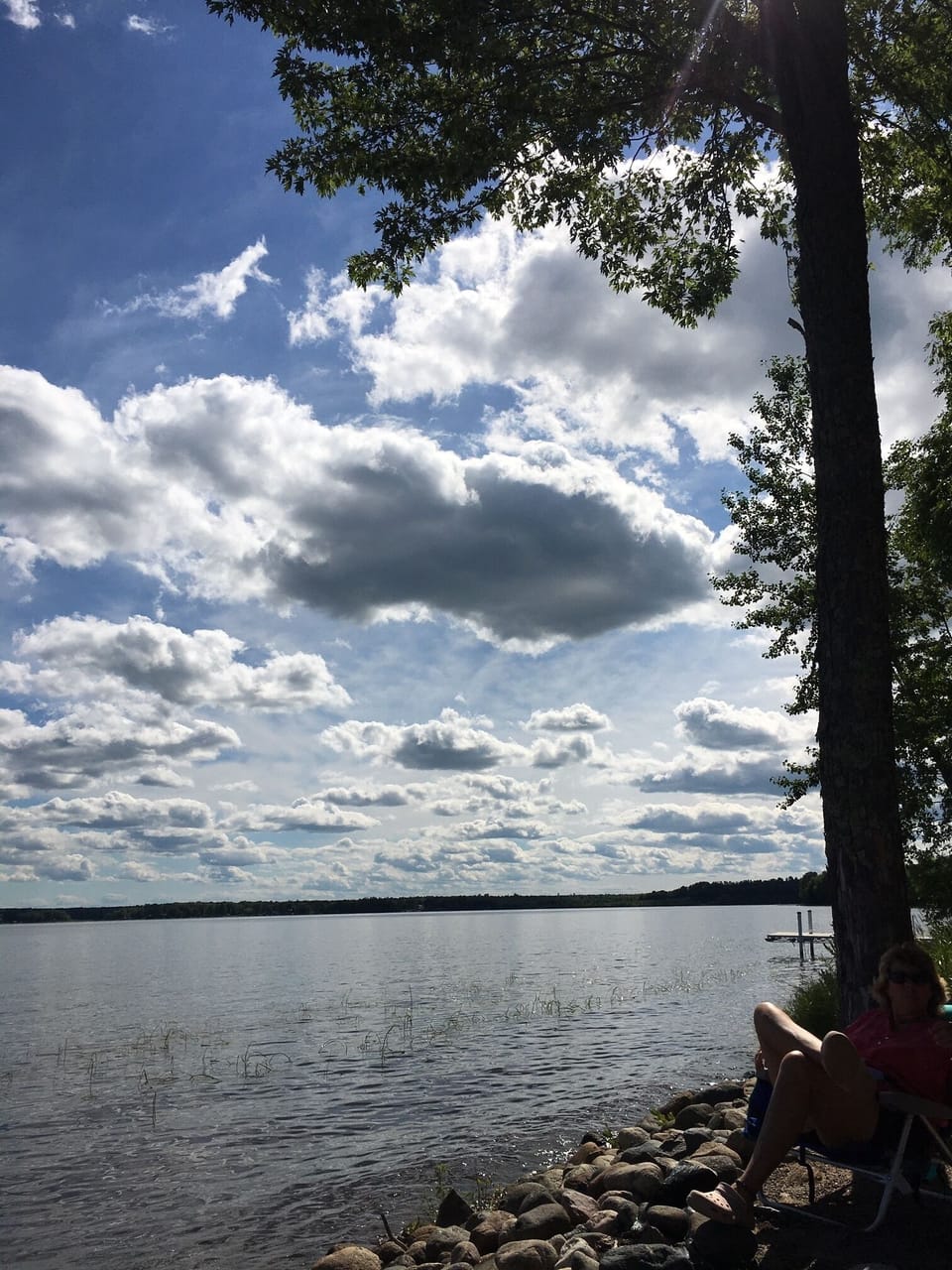 Relaxing at the Lake