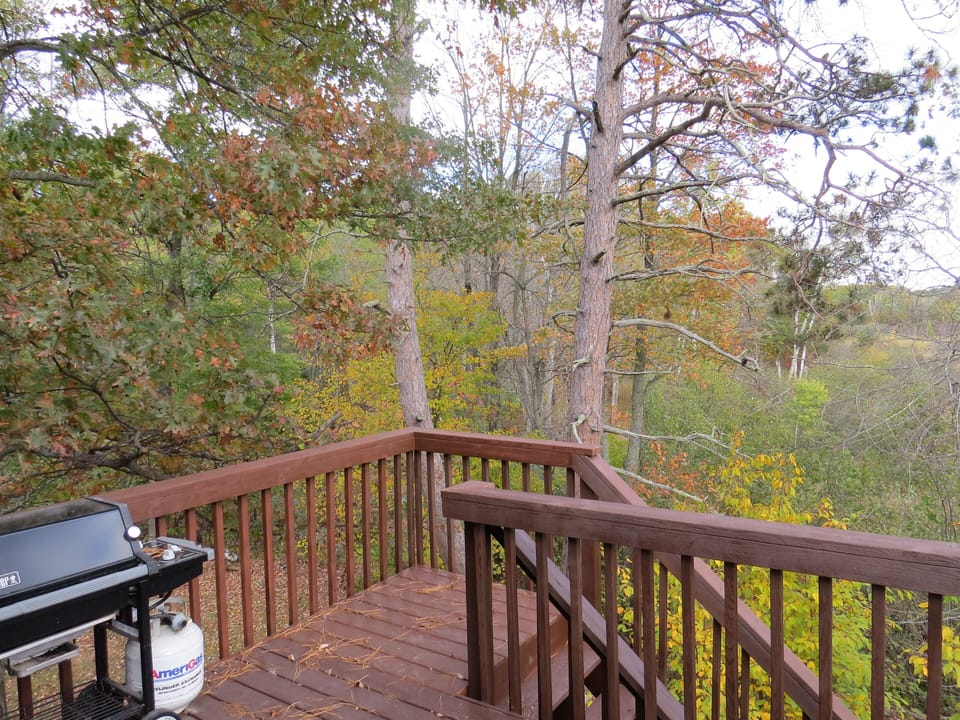 View from deck in the fall
