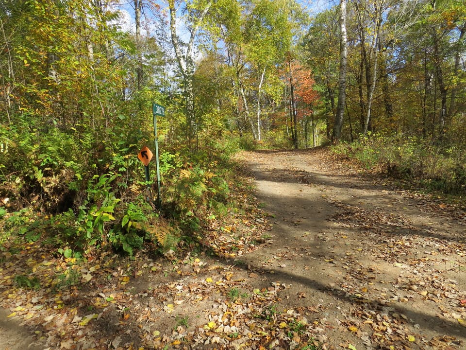 Hiking trail right out of driveway. Many miles of trails