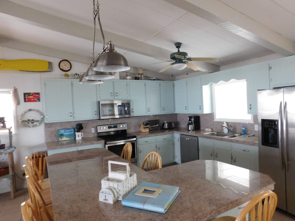 Kitchen with Island for extra seating