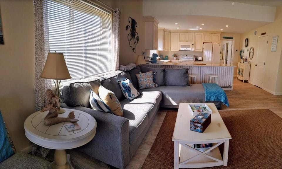 Open concept living area