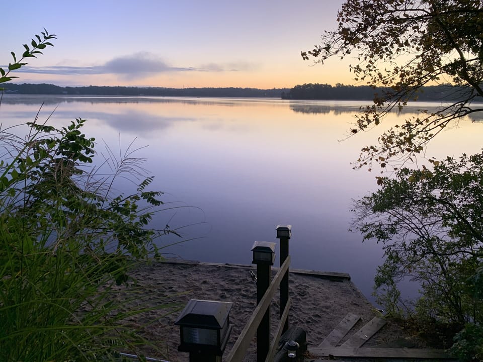 Sunrise at the cottage