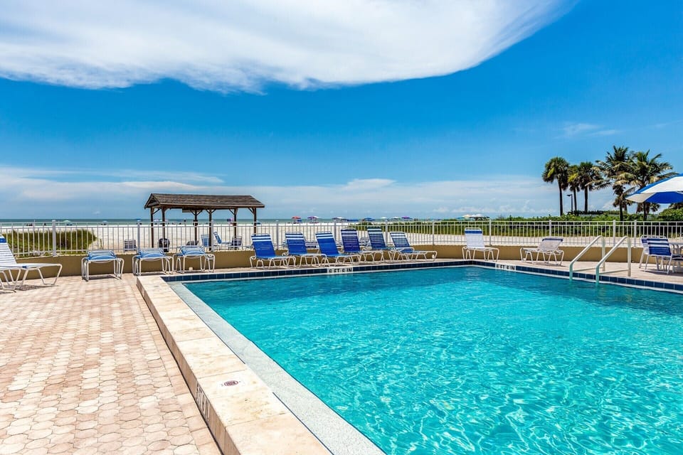 One of SK's three pools that are actually in the sand.