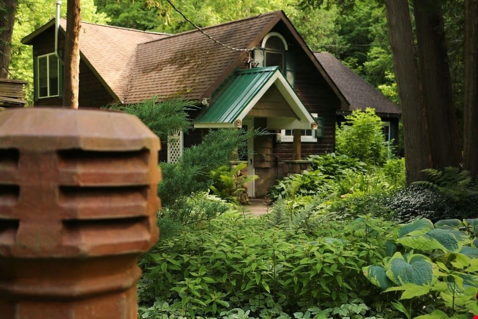 Another view of the cottage from near the Retreat.