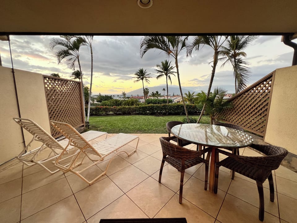 Lanai with Ocean View