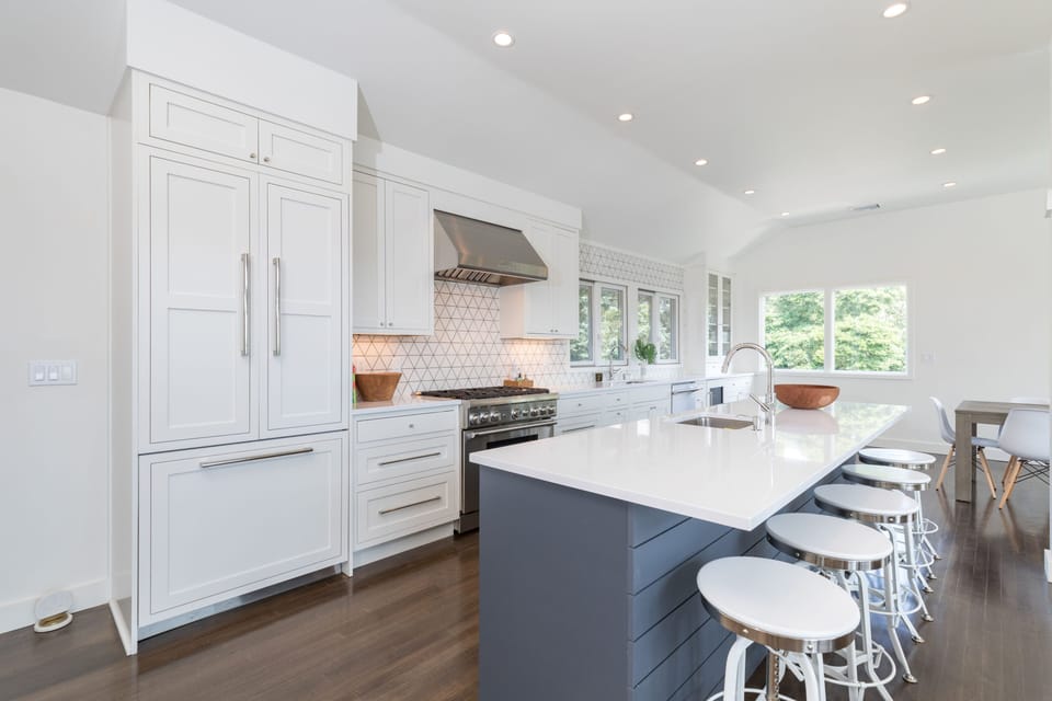 Chef’s kitchen with top of the line appliances