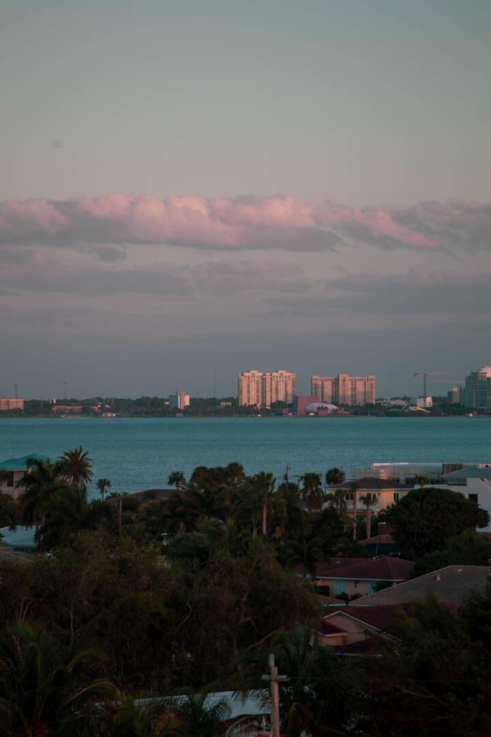 Gorgeous views of downtown Sarasota from our unit