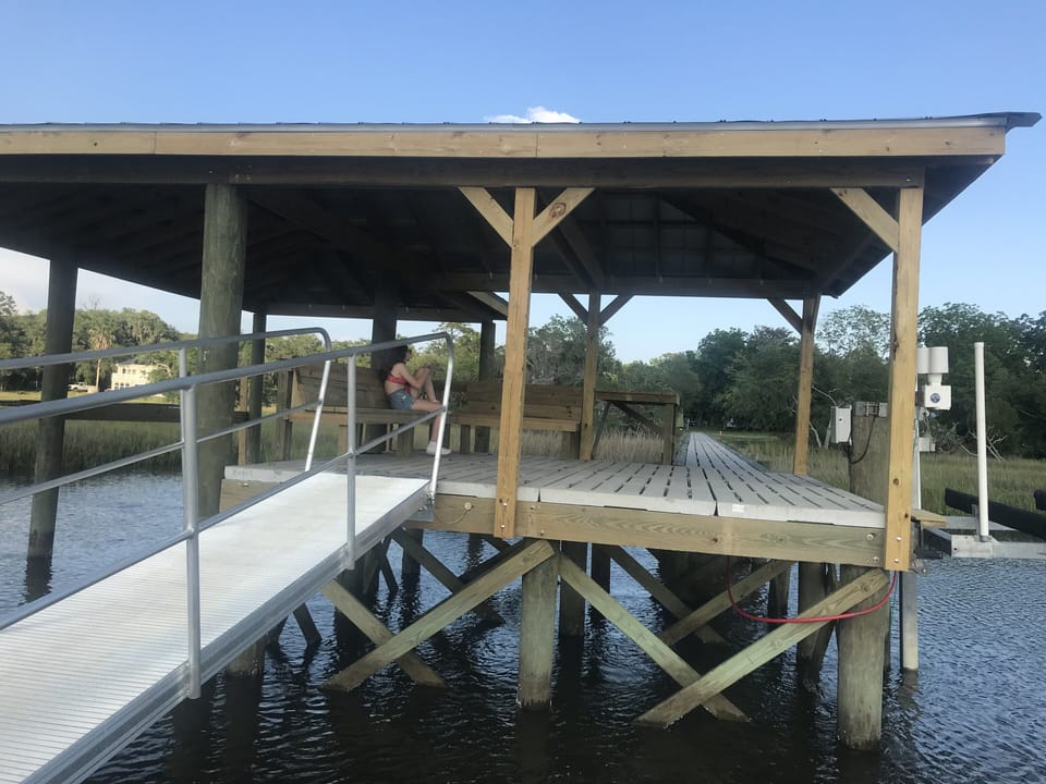 The dock 