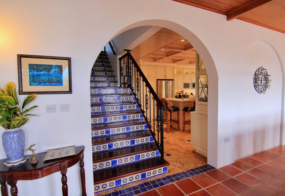 Entryway to Kitchen and "west wing" bedrooms
