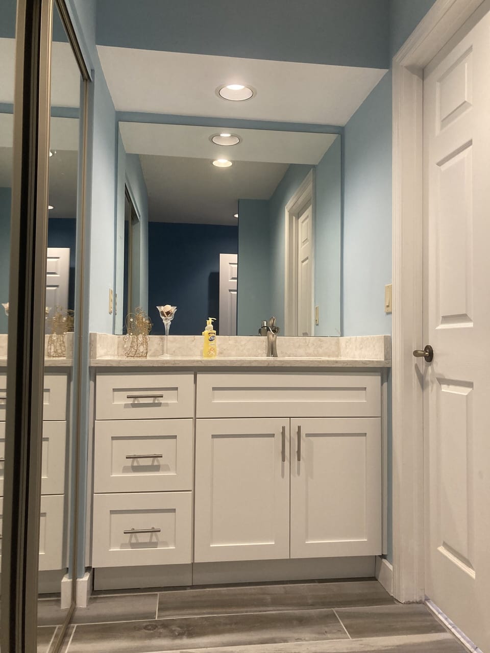 New bathroom vanity.