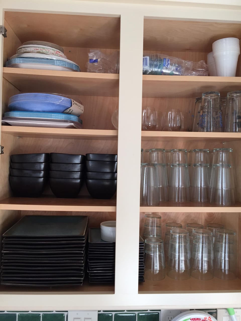 Kitchen utensils fully stocked