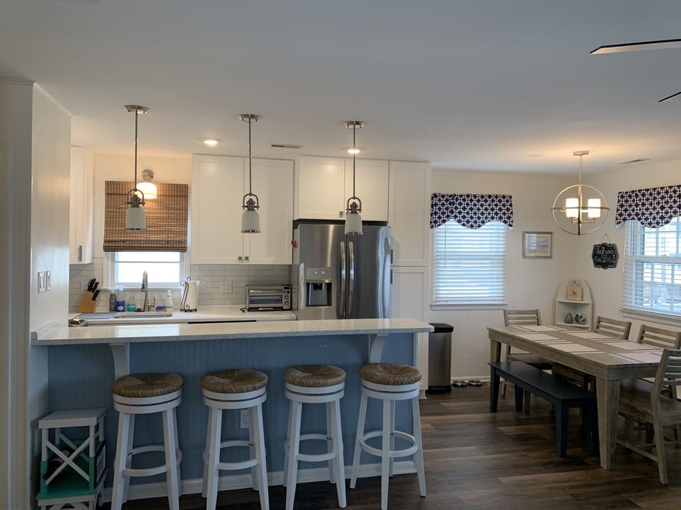 Completely renovated open floor plan