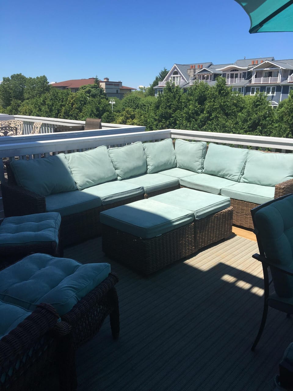 Main Floor Deck Sectional Seating