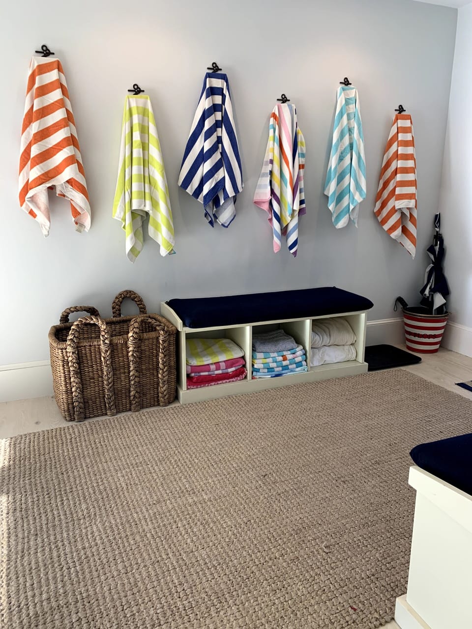 Mudroom entrance, great transition room to and from beach
