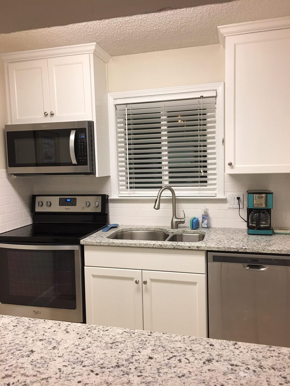 New kitchen installed January 2018. All new appliances, cabinets, and granite. 