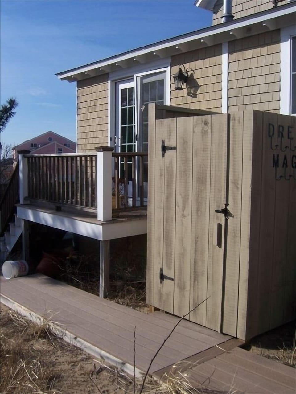 Outdoor Shower!
