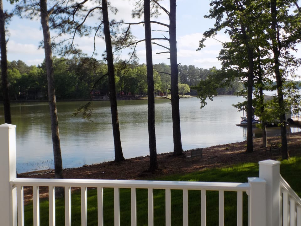 view from our deck