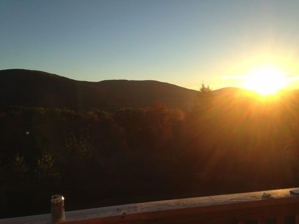 sunset looking west
