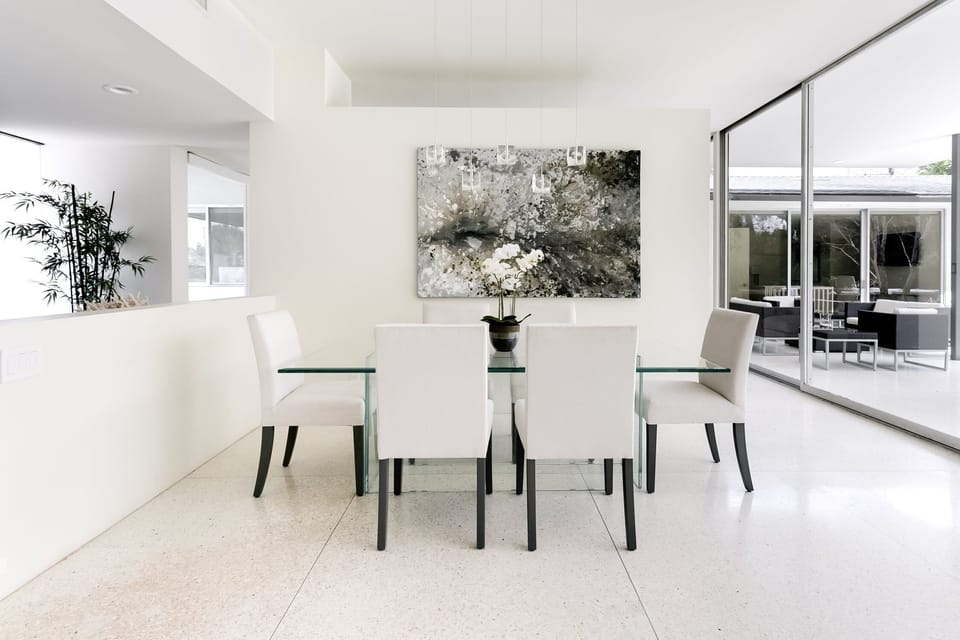 High ceilings throughout