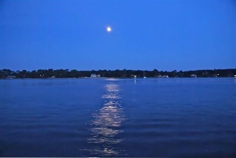 Moonlight on the Lagoon