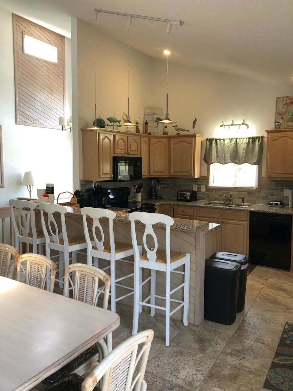 Kitchen view from dining area