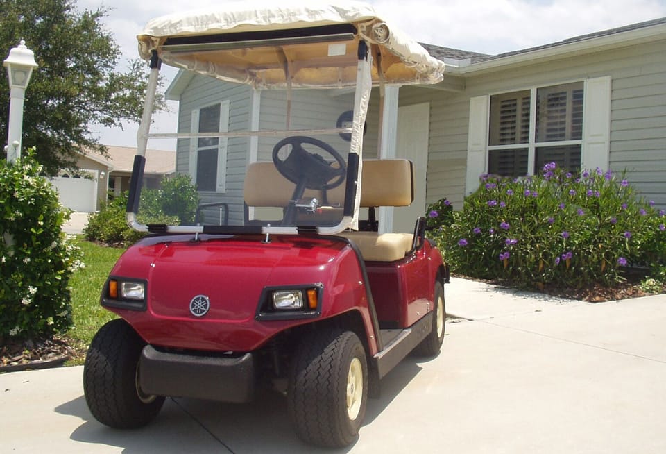  Gasoline powered Golf Cart

