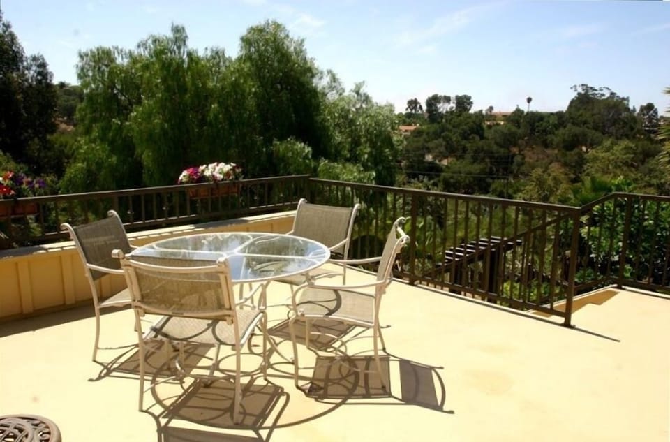 Private Deck With Patio Furniture