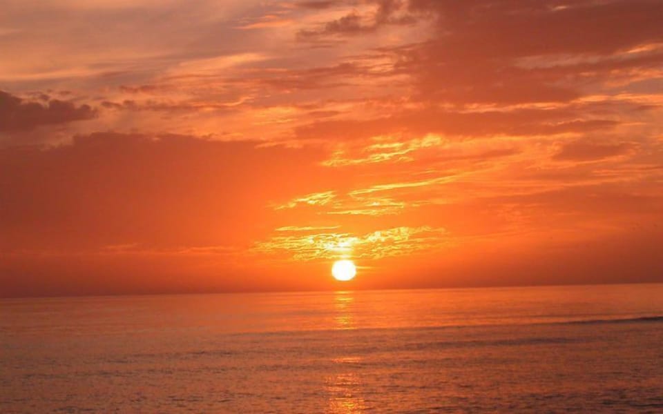 Sunset on Crescent Beach at the Sea Shell