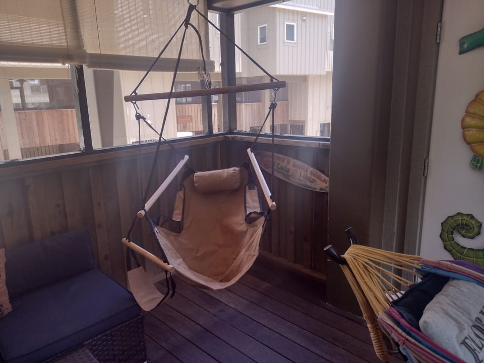 Hammock Chair.  A great addition!! 