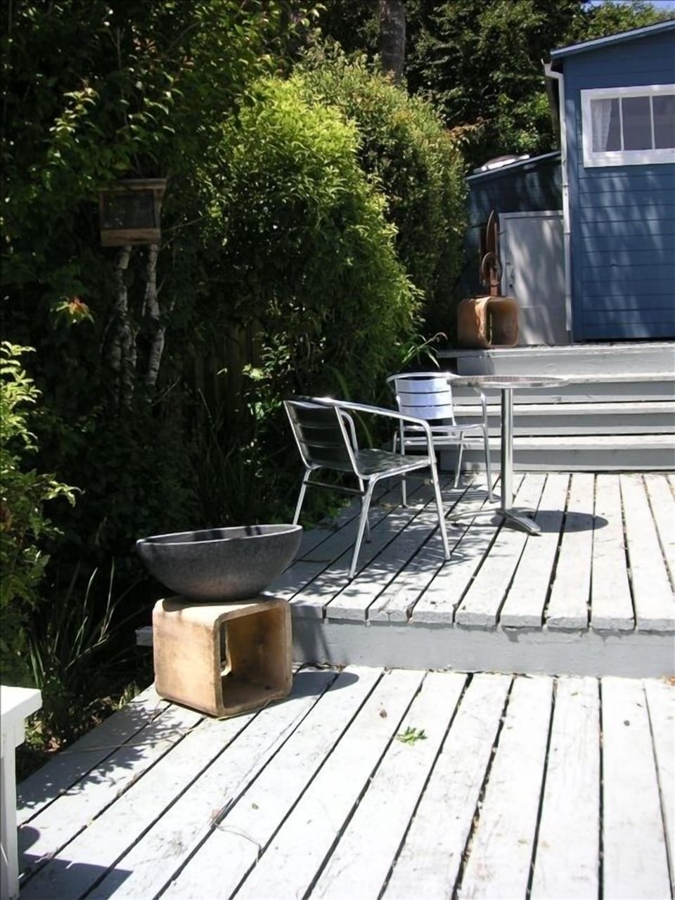 Decks surround house. Sauna and steamroom great after exploring local trails