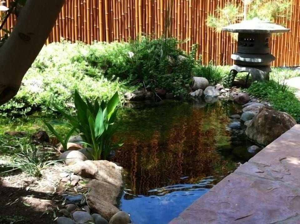 View from sitting area outside your door