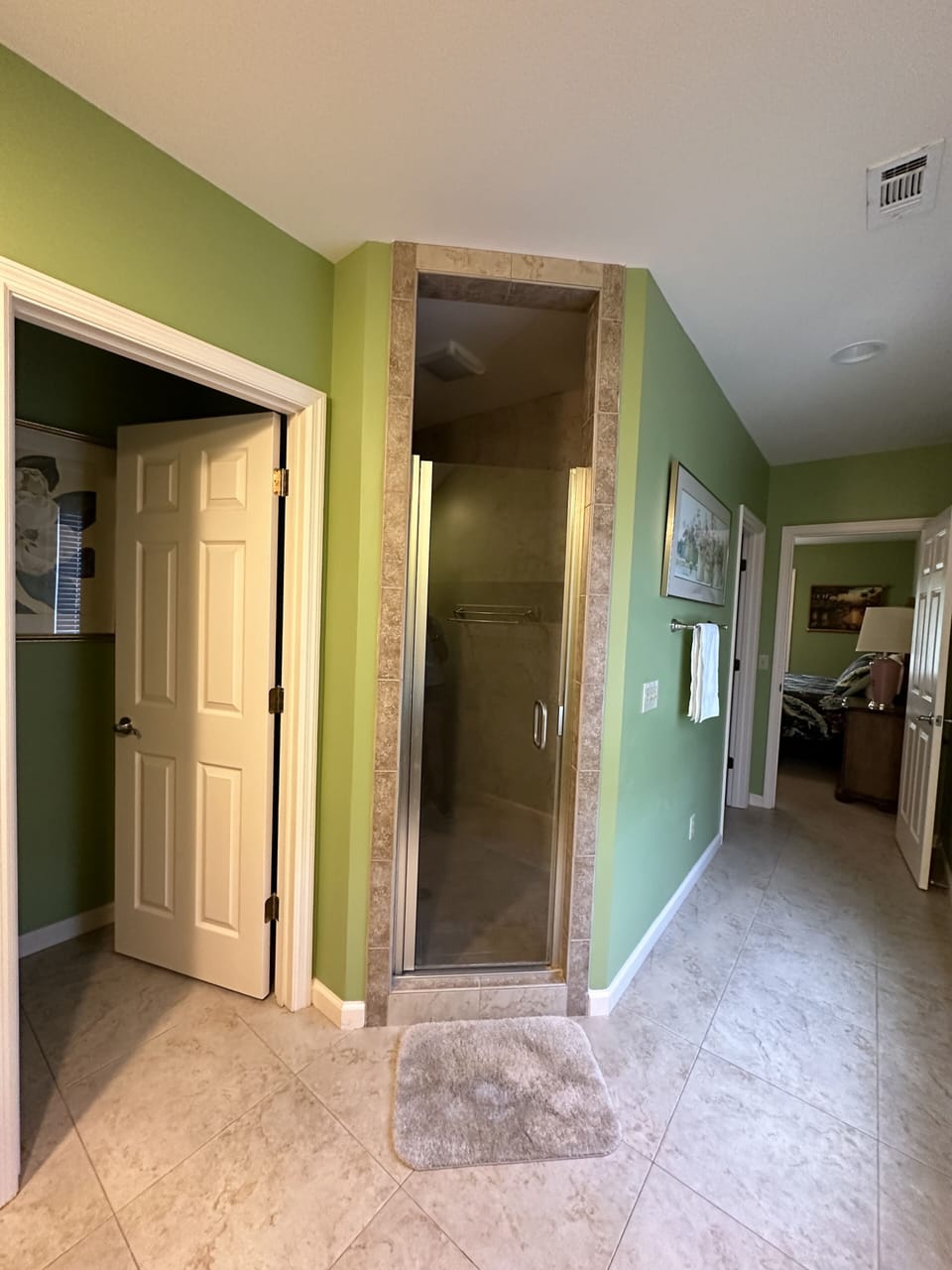 2nd Floor Master bath shower