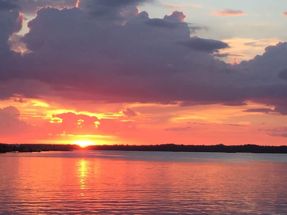 Rhett Bluff sunset fall 2016