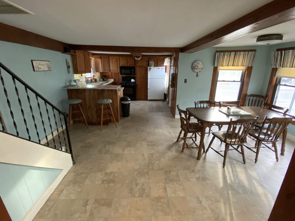 The first floor main kitchen.