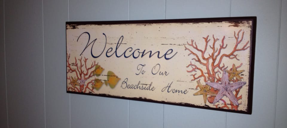 Welcome to our beachside home!