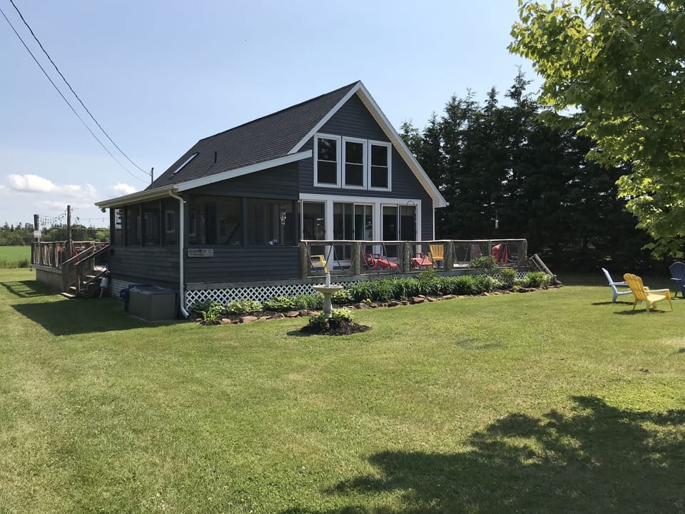 view from driveway 