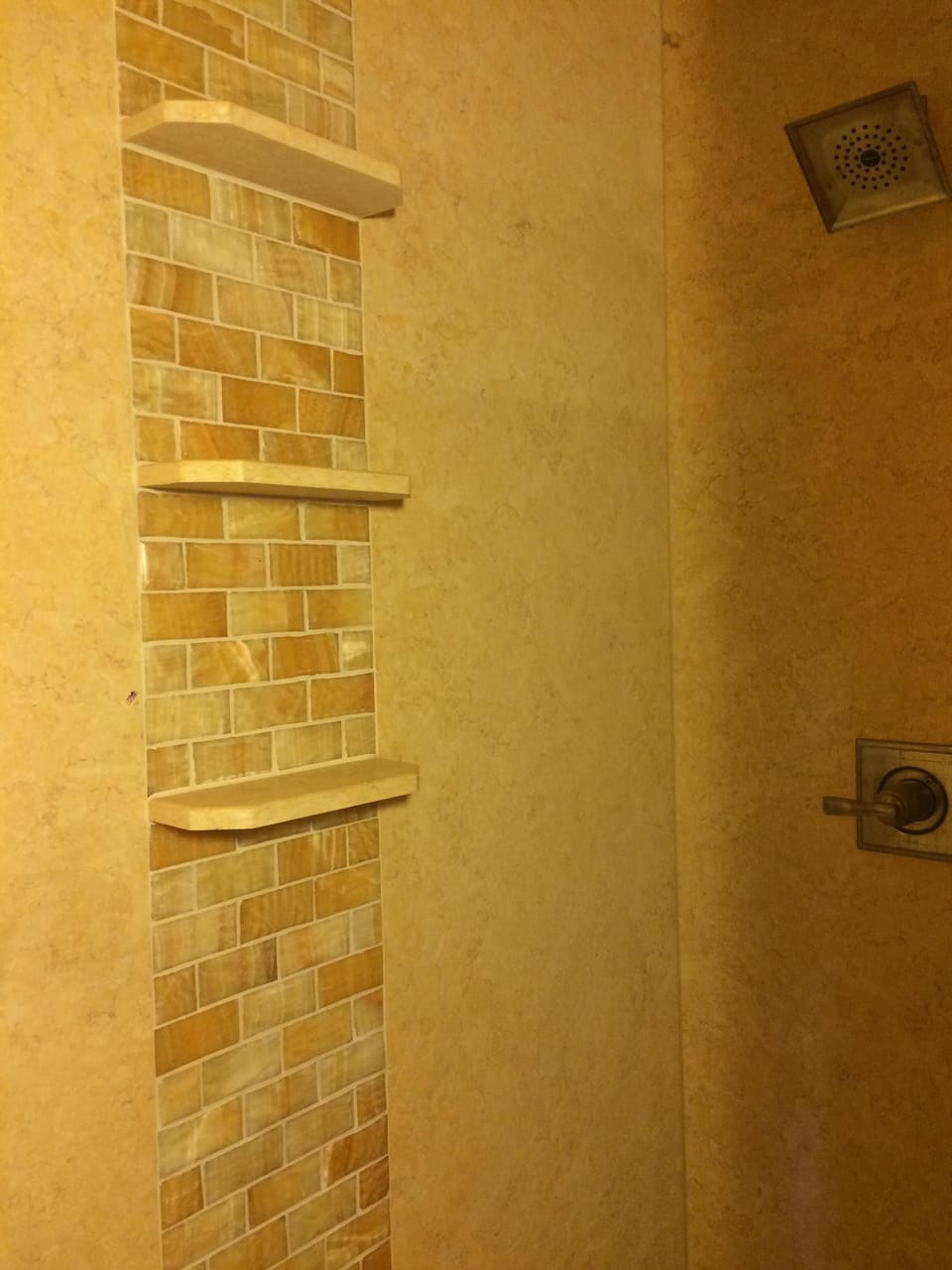 Downstairs shower
