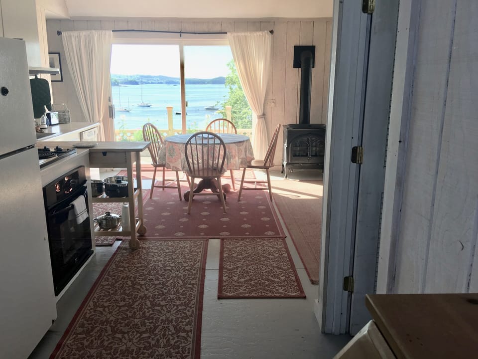 downstairs living area, 2nd bedroom to the right