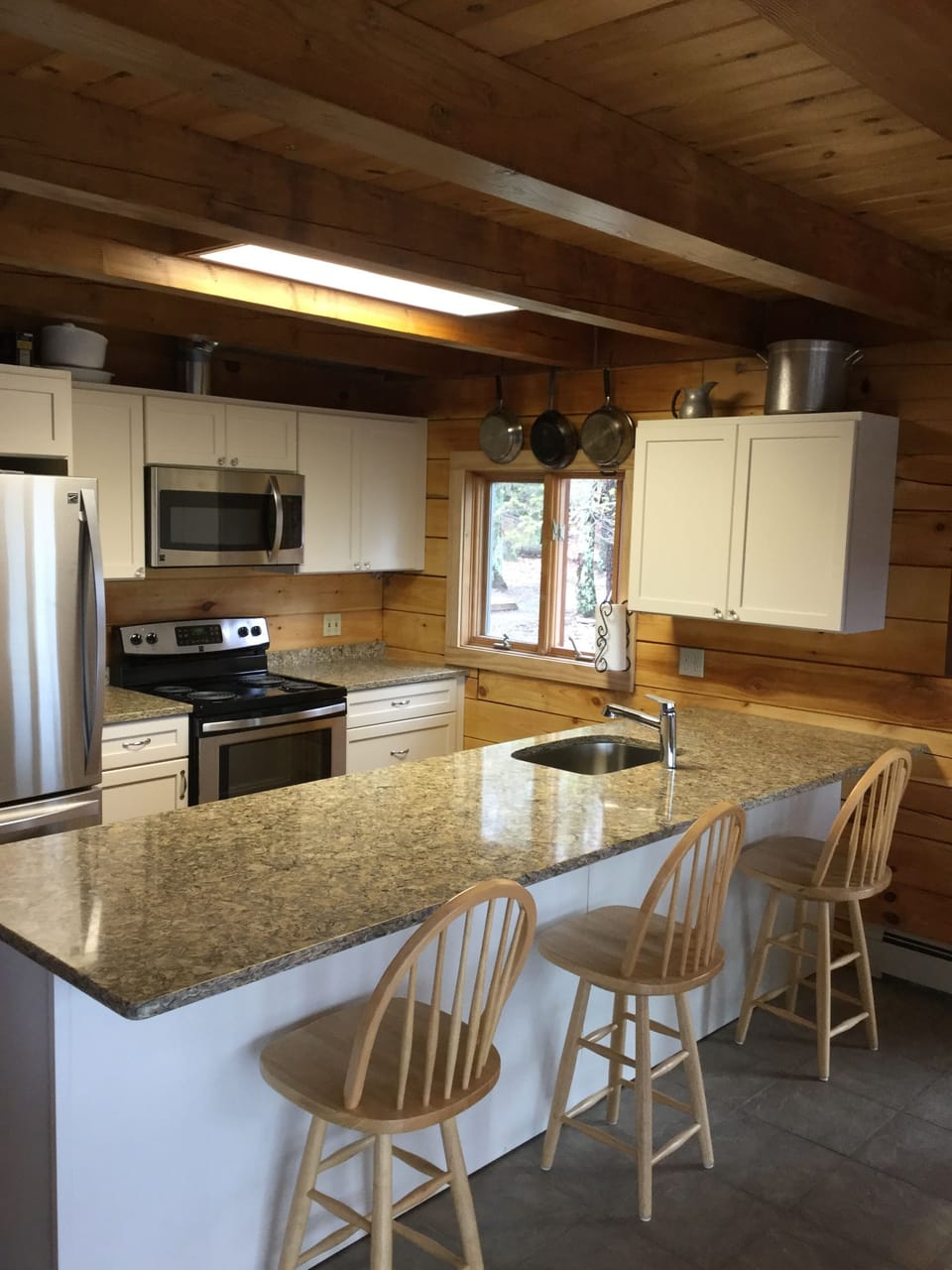 Newly renovated kitchen
