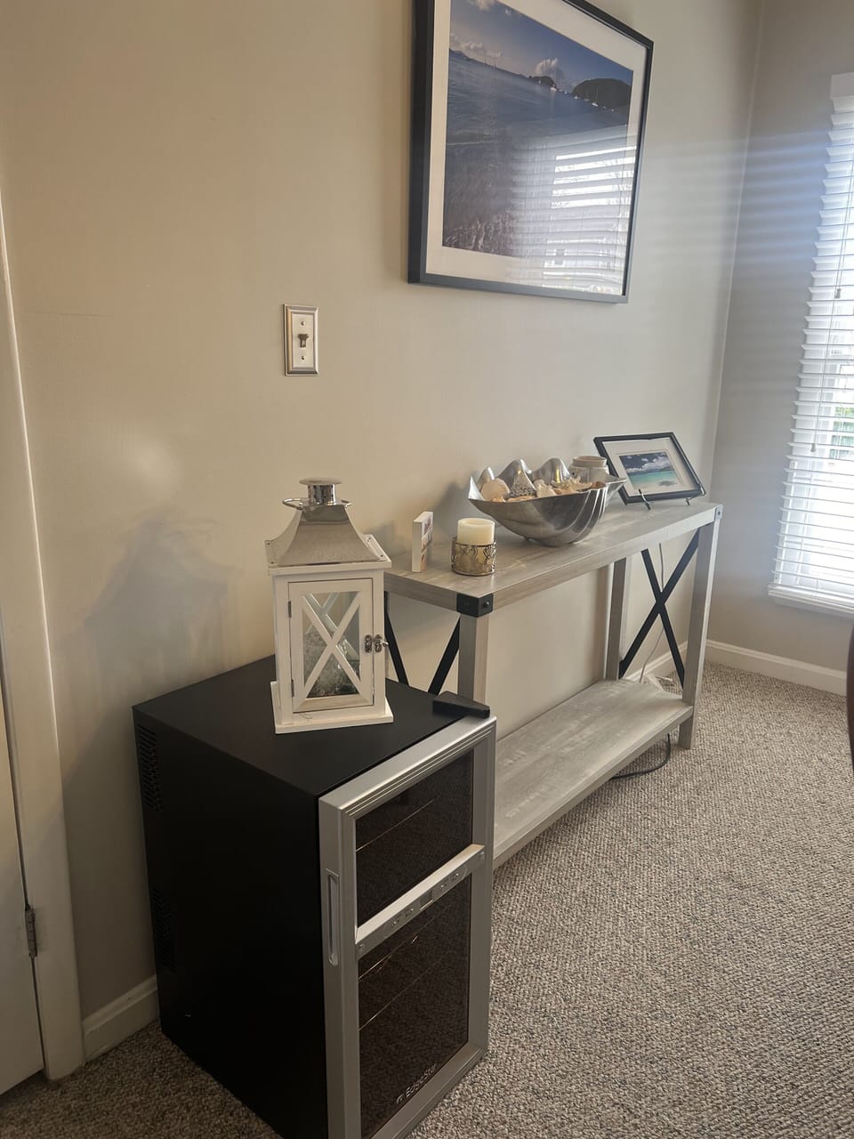 Wine cooler included