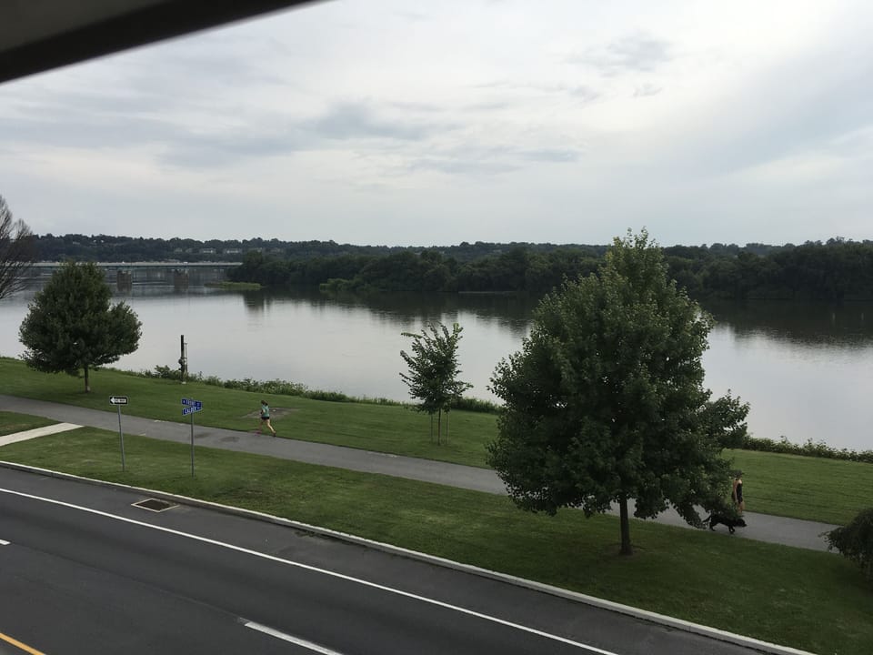 View out of third floor bedroom 