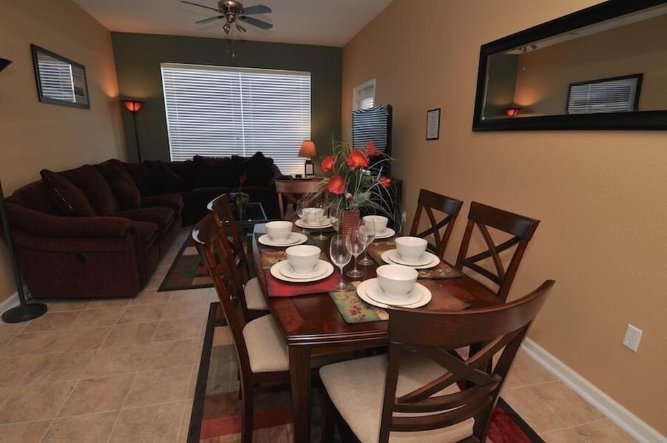 Spacious Living Room and Dining Room