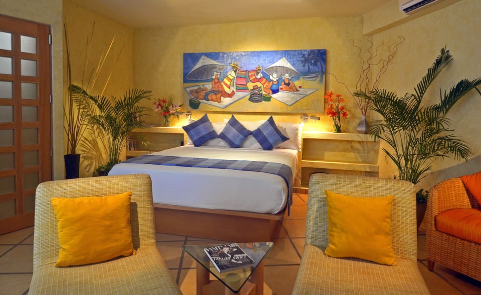 bedroom 3, lower level with beautiful view of private beach and bay
